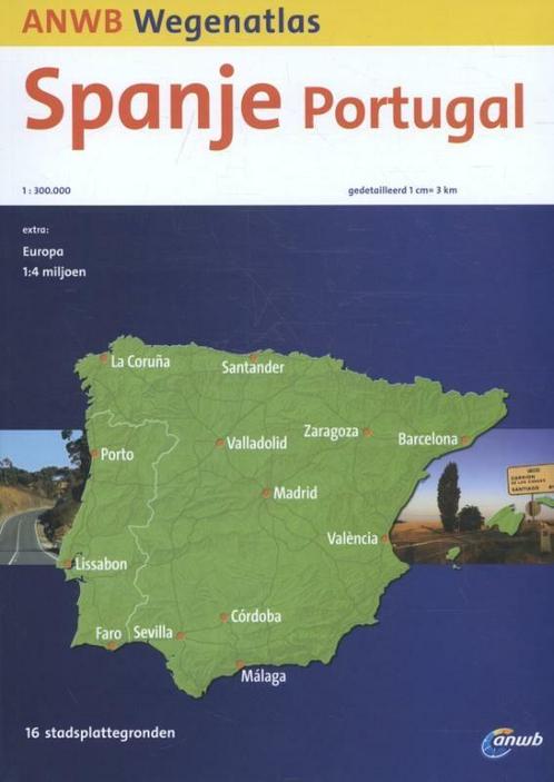 ANWB Wegenatlas Spanje & Portugal 9789018039738, Boeken, Reisgidsen, Gelezen, Verzenden