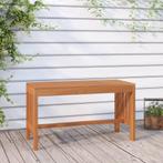 vidaXL Tuinbank 80 cm massief eucalyptushout, Tuin en Terras, Verzenden, Nieuw