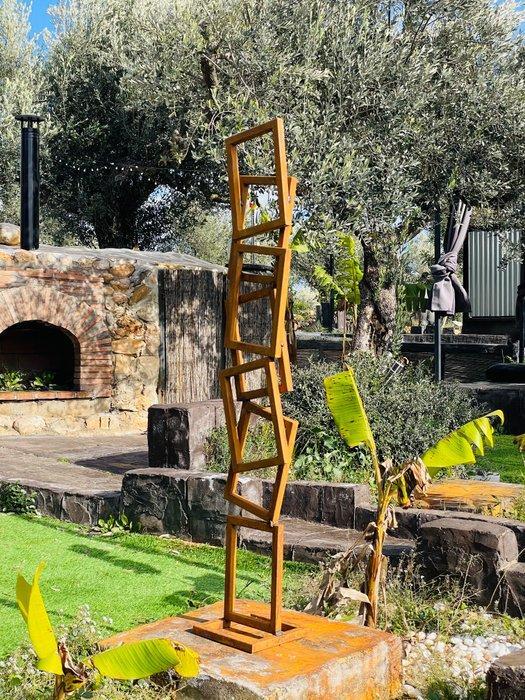 Ana Lucia B.M - Sculpture Corten - XXL - NO Reserve, Antiquités & Art, Art | Objets design