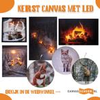 Kerst wanddecoratie Led canvas schilderij, Diversen, Verzenden, Nieuw