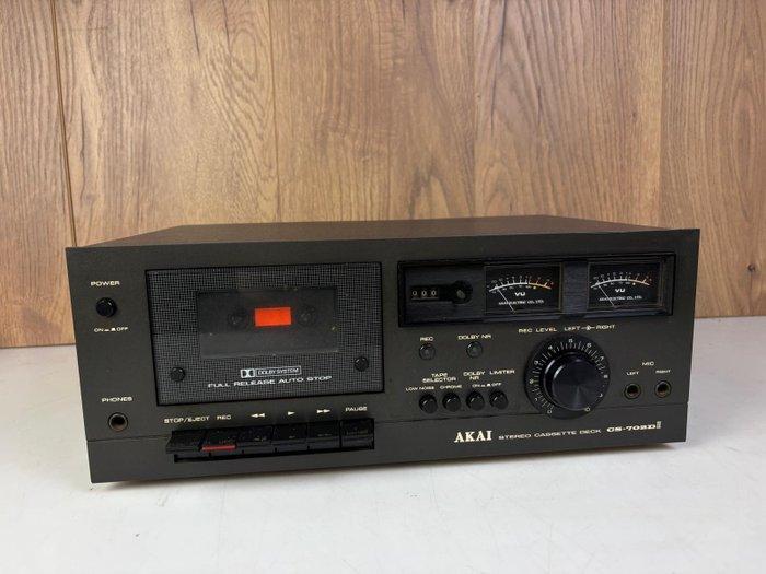 Akai - CS-702DII Audiocassette deck, Audio, Tv en Foto, Radio's