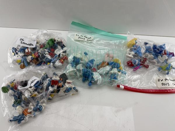 Veiling -  Partij Smurfen beeldjes – McDonald’s verz, Verzamelen, Poppetjes en Figuurtjes