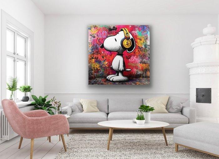 ERIC BRUMETTE - DJ SNOOPY SAVED MY LIFE 7 - Toile L, Antiquités & Art, Art | Objets design