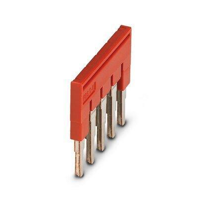 Phoenix Contact 5-Pool Plug-In Brug FBS 5-6 Rood - 3030349, Doe-het-zelf en Bouw, Elektriciteit en Kabels, Verzenden