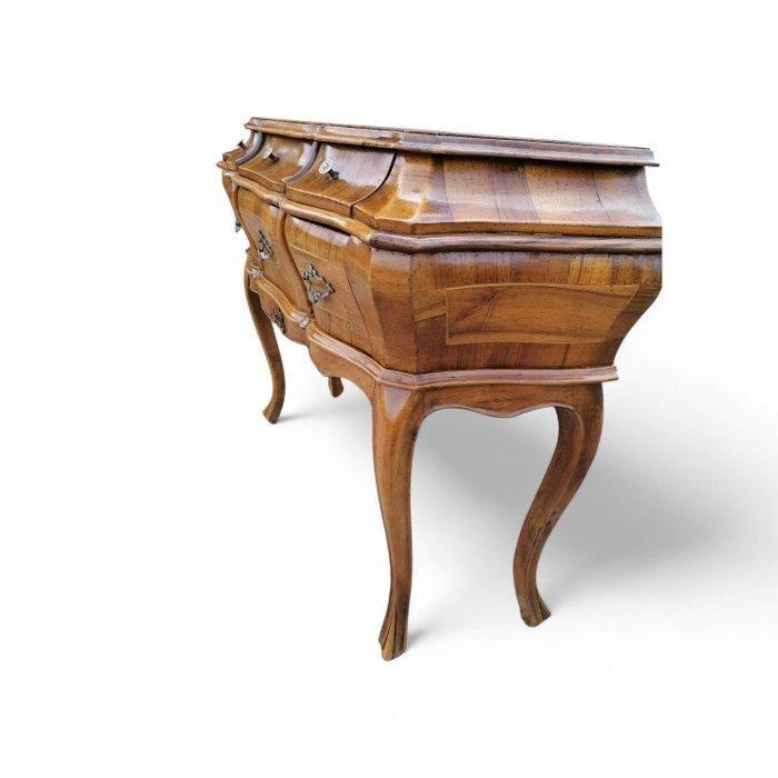 Ladekast - Walnoot - barokke consoletafel, Antiek en Kunst, Antiek | Overige Antiek