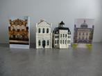 Miniatuur figuur - Twee KLM Bols huisjes nr. 100 en 104 met