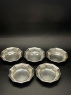 Jean E. Puiforcat - Puiforcat - Serveerschaal (5) - 5, Antiek en Kunst