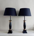 Tafellamp (2) - Messing - XL Set zuil/kolom lampen