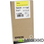 Epson inktpatroon geel T 653 200 ml T 6534, Verzenden