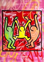 Gunnar Zyl (1988) - Family / Keith Haring & Zyl, Antiquités & Art