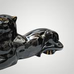 NO RESERVE - Sculpture, Panthère - 50 cm - Céramique - 1930, Antiquités & Art