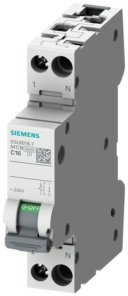 Disjoncteur Siemens - 5SL60066, Bricolage & Construction, Électricité & Câbles, Envoi