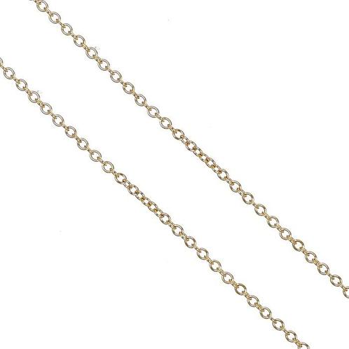 Ketting met hanger - 18 karaat Geel goud, Handtassen en Accessoires, Antieke sieraden