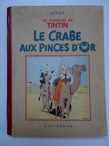 Tintin T9 - Le Crabe aux Pinces dOr N&B (A13) 1 - Pinces beschikbaar voor biedingen