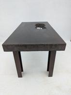 Wallavibe - D.B - Table basse - Table en acier noire,