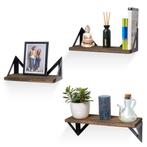 2dekans | LifeGoods Zwevende Wandplank - 3 Stuks - tot 42cm, Doe-het-zelf en Bouw, Hout en Planken, Ophalen of Verzenden, Nieuw