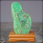 Zeldzame natuurlijke Napu-chrysopraas Vrije vorm- 527.29 g, Nieuw