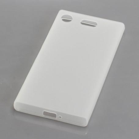 TPU Case voor Sony Xperia XZ1 Compact Transparant wit, Telecommunicatie, Overige Telecommunicatie, Nieuw, Verzenden