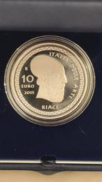 Italië. 10 Euro 2015 Bronzi di Riace Proof, Postzegels en Munten, Munten | Europa | Euromunten