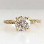 Zonder Minimumprijs - Ring - 14 karaat Geel goud -  1.65ct., Handtassen en Accessoires, Ringen, Nieuw