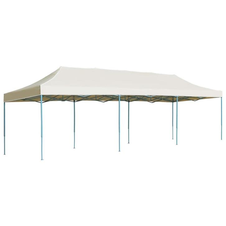 vidaXL Vouwtent pop-up 3x9 m crème, Jardin & Terrasse, Tonnelles, Envoi