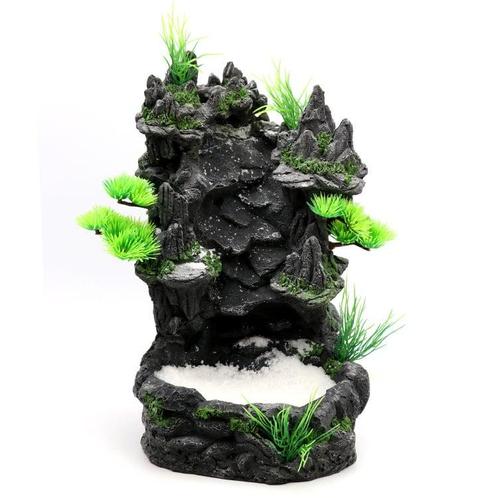 Rots met waterval 29 cm / Aquariumdecoratie   /As-312, Dieren en Toebehoren, Vissen | Aquaria en Toebehoren, Nieuw, Verzenden
