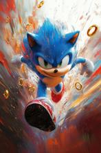 Iconica - Gotta Go Fast! · XXL, Antiek en Kunst, Kunst | Schilderijen | Modern