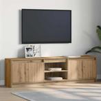 vidaXL TV Kast Bruin 182 x 34 x 50 cm Bewerkt hout, Huis en Inrichting, Verzenden, Nieuw