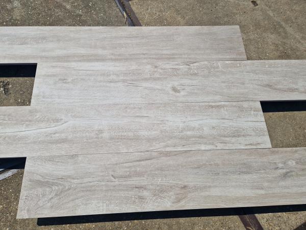 Veiling - 25,92 M2 Keramische Tegel Houtlook 180x30x2 Cm, Tuin en Terras, Tegels en Klinkers, Nieuw