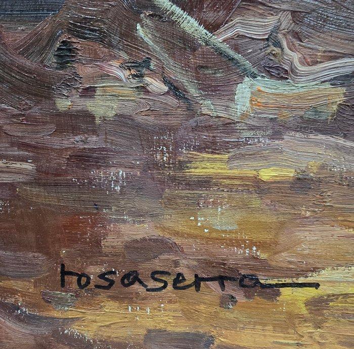 Rosa Serra (1944) - Redes al sol, Antiek en Kunst, Kunst | Schilderijen | Klassiek