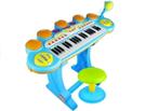 Speelgoedkeyboard piano - incl. drums - microfoon - krukje, Kinderen en Baby's, Ophalen of Verzenden, Nieuw