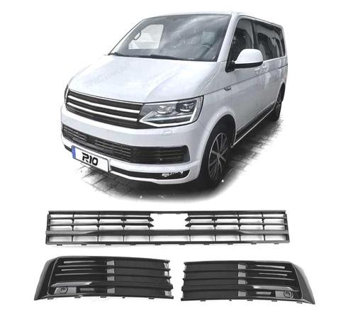 Grilles Pour Volkswagen Vw T6 Multivan 15-19 Acc Noir Brilla, Auto-onderdelen, Carrosserie, Verzenden