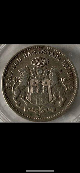 Duitsland, keizerrijk 2 Mark 1905 (Zonder Minimumprijs), Postzegels en Munten, Munten | Europa | Niet-Euromunten