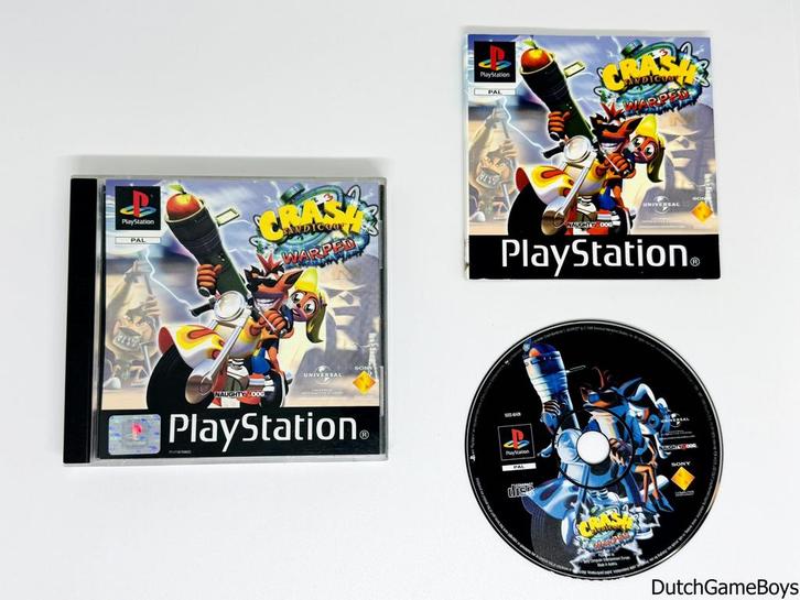 Playstation 1 / PS1 - Crash Bandicoot 3 - Warped, Games en Spelcomputers, Games | Sony PlayStation 1, Gebruikt, Verzenden