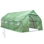 Foliekas in tentvorm met 8 ramen 600x300x205 - groen, Nieuw, Verzenden