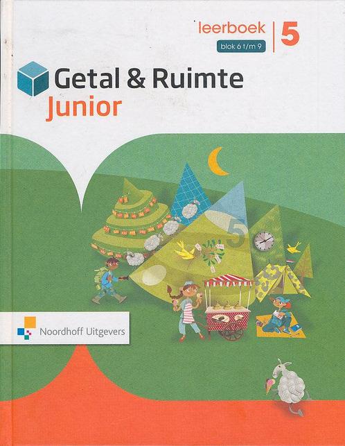 Getal en Ruimte Junior leerboek blok 6 t/m 9 groep 5, Livres, Livres scolaires, Envoi