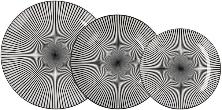 2dekans | Quid Miami Porseleinen Serviesset 18-Delig voor 6, Huis en Inrichting, Keuken | Servies, Ophalen of Verzenden