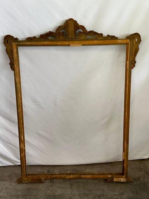 Cadre - Bois - Ancienne corniche, Antiek en Kunst, Antiek | Overige Antiek