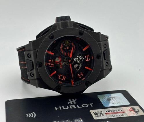 Hublot - Big Bang Unico Ferrari - 402.QU.0113.WR - Heren -, Handtassen en Accessoires, Horloges | Heren