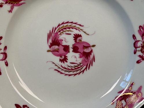 Meissen - Ontbijtbord - Porselein - De hofdraak, Purper, Antiek en Kunst, Antiek | Glaswerk en Kristal