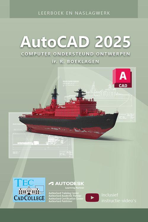 AutoCAD 2025 / Computer Ondersteund Ontwerpen 9789492250698, Boeken, Informatica en Computer, Zo goed als nieuw, Verzenden