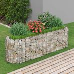 vidaXL Gabion plantenbak verhoogd 190x50x50 cm, Tuin en Terras, Verzenden, Nieuw