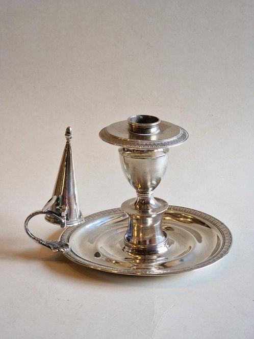 Chandelier - Argent - Bougeoir en argent, Antiek en Kunst, Antiek | Zilver en Goud