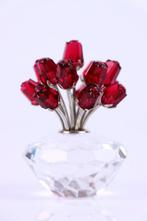 Figuur - Swarovski - Vaas met 15 Rode Rozen (Boxed +