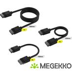 Corsair iCUE LINK Cable Kit with Straight connectors, Black, Informatique & Logiciels, Pc & Câble réseau, Verzenden