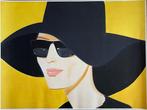 Alex Katz - Black Hat 2, 2010, copyright Alex Katz/