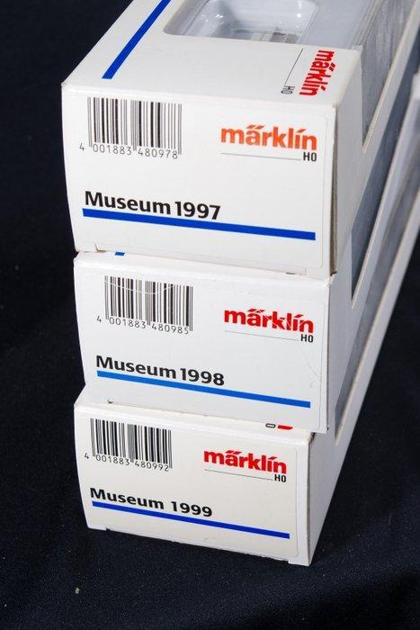 Märklin H0 - Modeltrein goederenwagon (3) - Museumwagen, Hobby en Vrije tijd, Modeltreinen | H0