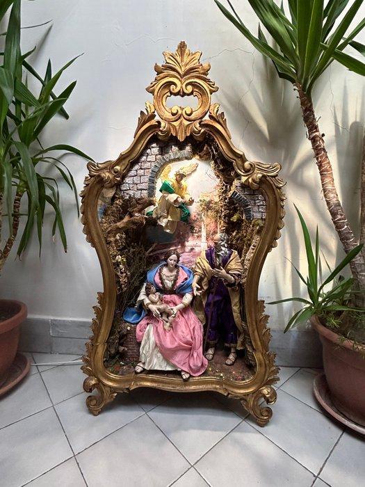 Kerststal artistico, san gregorio armeno - interamente fatto, Antiek en Kunst, Kunst | Niet-Westerse kunst