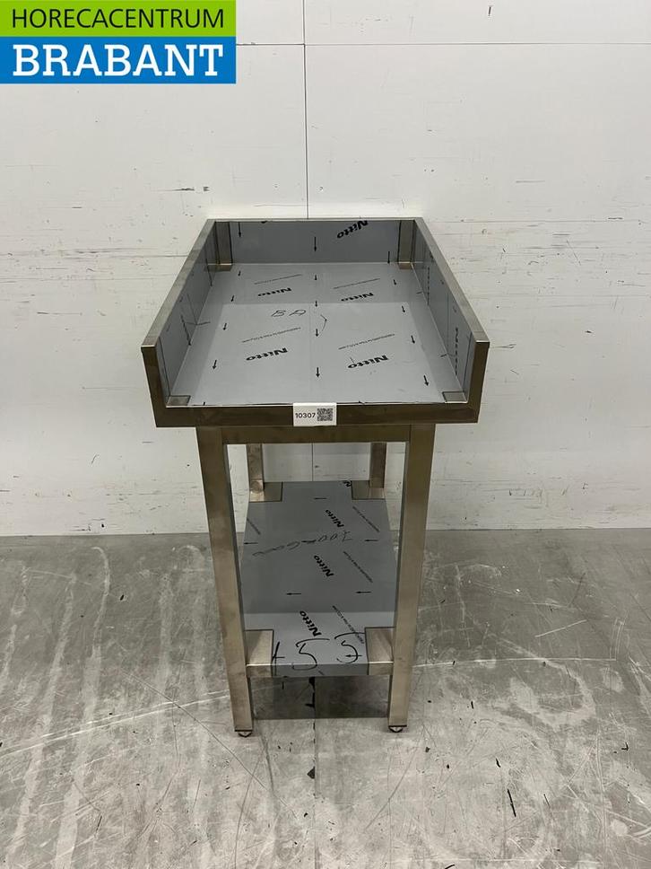 Table de travail en acier inoxydable 50 x 70 à bord surélevé, Zakelijke goederen, Horeca | Overige, Verzenden
