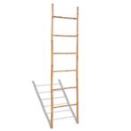 vidaXL Handdoekenladder met 6 sporten bamboe, Huis en Inrichting, Badkamer | Badtextiel en Accessoires, Verzenden, Nieuw